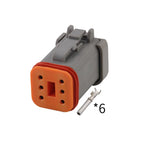 DT04-6P-E005 DT06-6S-E005 Deutsch connector for LED spot light day running light excavator wire harness plug