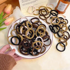100/300PCS Small Colorful Nylon Elastic Hairband Girls Kids Ponytail Hold Hair Tie Rubber Bands Rope Scrunchie Hair Amagi