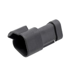 Automotive connector DT04-3P-EP10 with 120-ohm resistance, Dechi waterproof connector, 3-hole black plug