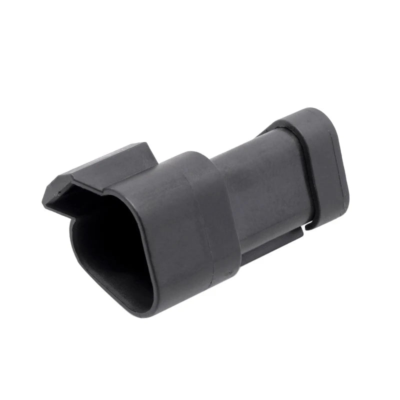 Automotive connector DT04-3P-EP10 with 120-ohm resistance, Dechi waterproof connector, 3-hole black plug
