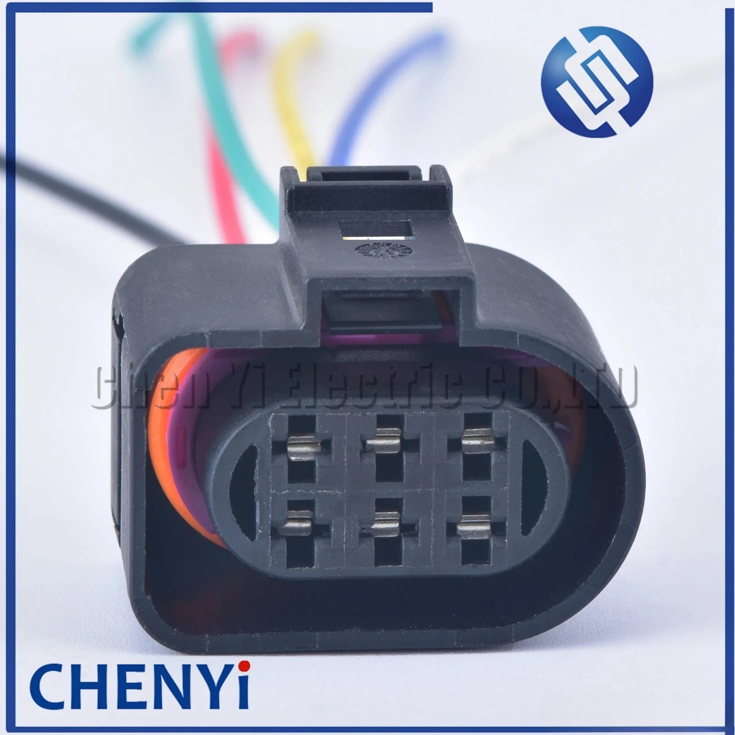 6 Pin 3.5mm 1J0973733 Automotive waterproof connector plug LSU 4.2 Oxygen Sensor Connector 1J0 973 733 with wires 1J0973833