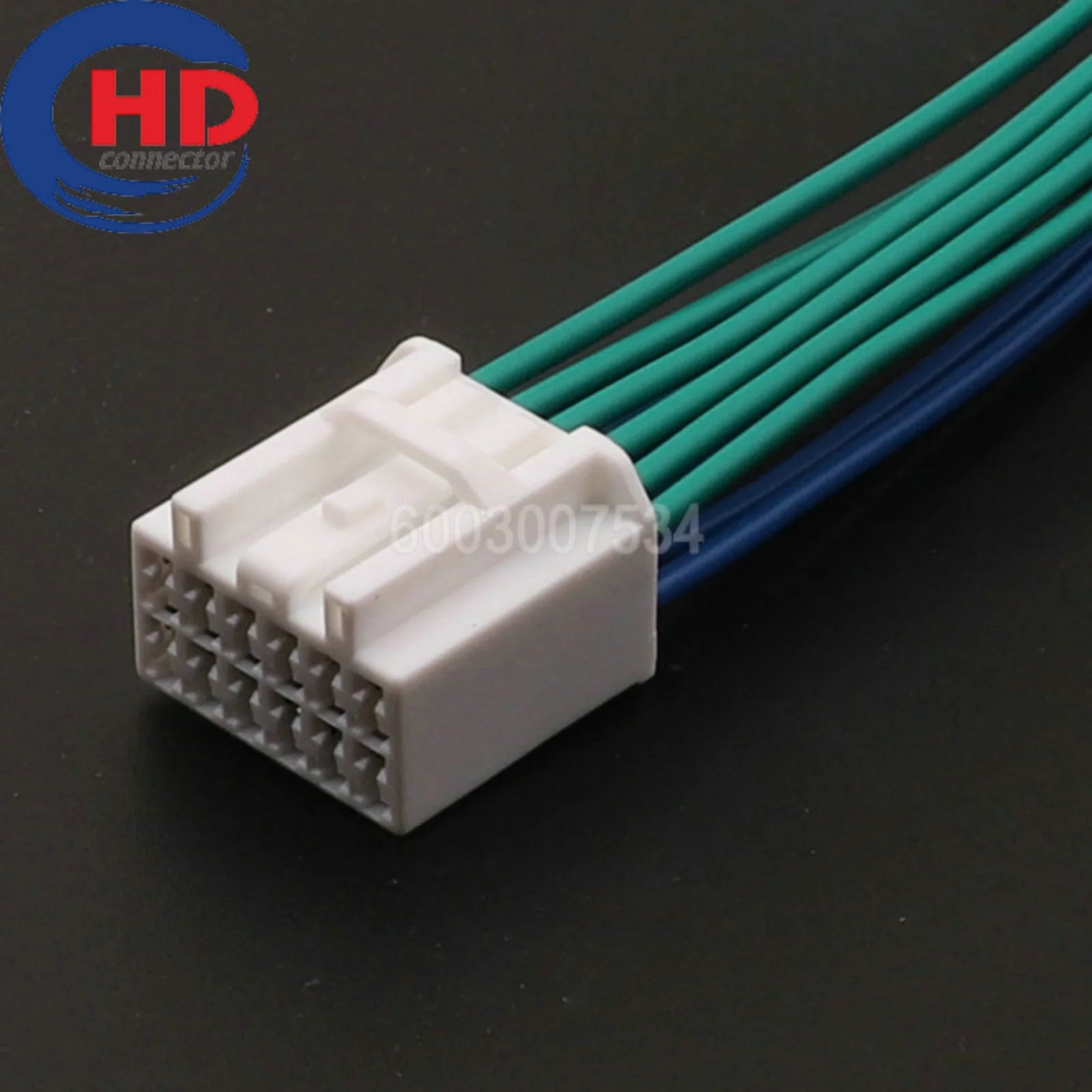 12 Pin Connector Unsealed 1.5mm Female Connector Cable Plug Motorcycle Electrical Harnesses Wiring Harness 6098-8482