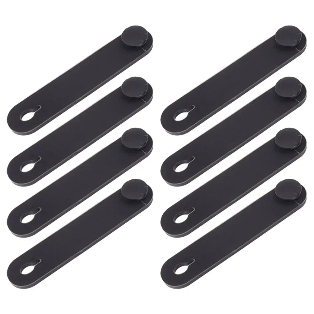 1-20pcs Motorcycle Rubber Wire Tie Universal Motorcycle Rubber Frame Securing Cable Wire Harness for Wiring Harnesses Accessorie