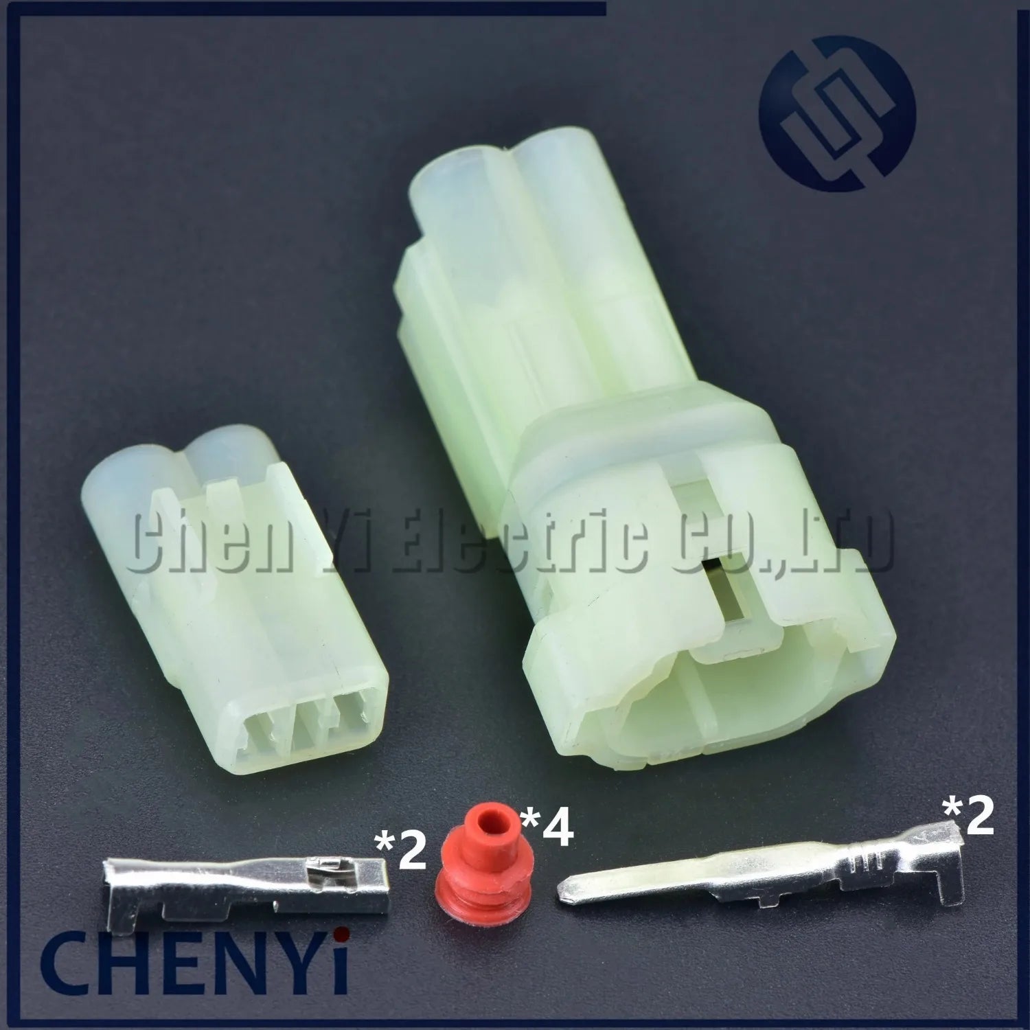 5 sets 2 Pin HM 090 automotive connector Power Battery Waterproof Electronic Connector 6187-2804 6180-2451 6187-2801