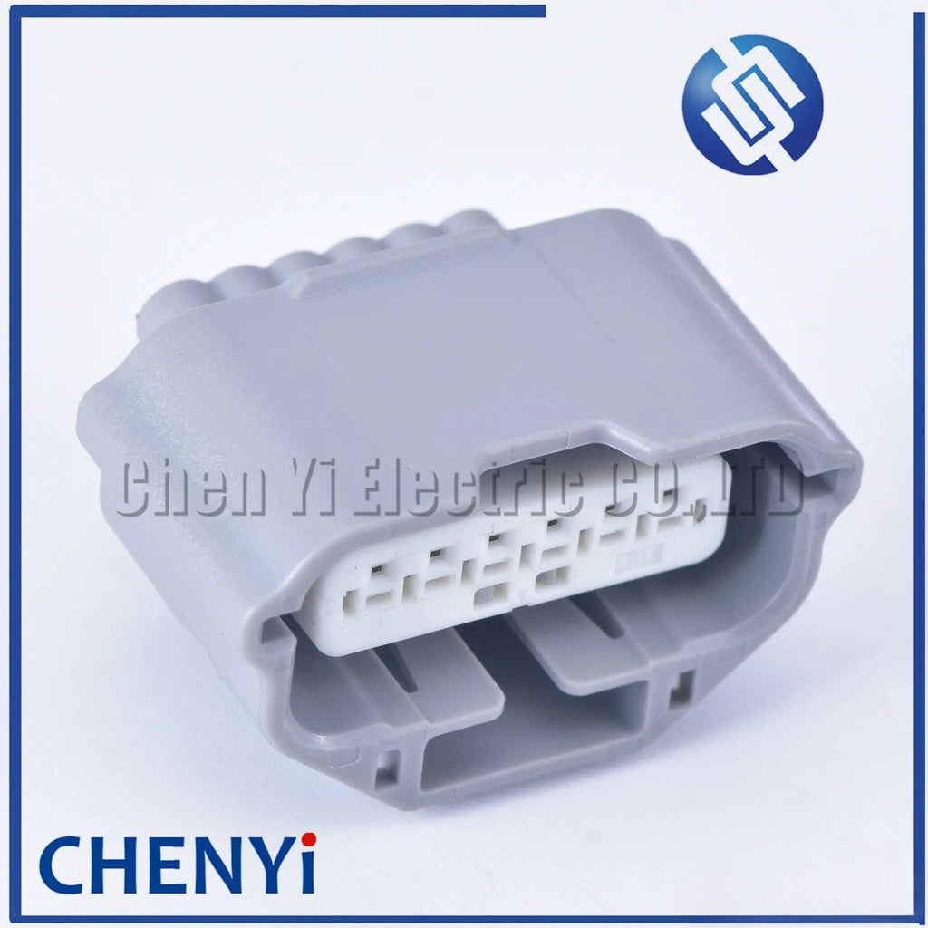 Gray 1 Sets 6 Pin 0.6mm female Waterproof Automotive Connector Sensor Plug For Honda Nissan Toyota 7287-3839-40