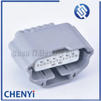 Gray 1 Sets 6 Pin 0.6mm female Waterproof Automotive Connector Sensor Plug For Honda Nissan Toyota 7287-3839-40