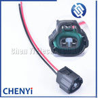 2 Pin Female Automotive Plug Wiring Connector 7283-7526-30 For Lexus Toyota VVT i Solenoid Connector 1JZ 2JZ 1UZ 3UZ with wires
