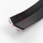 Car Front Bumper Protection Tool Carbon Fiber Strong Adhesive Rubber Universal Front Edge Anti-scratch Protector Amagi