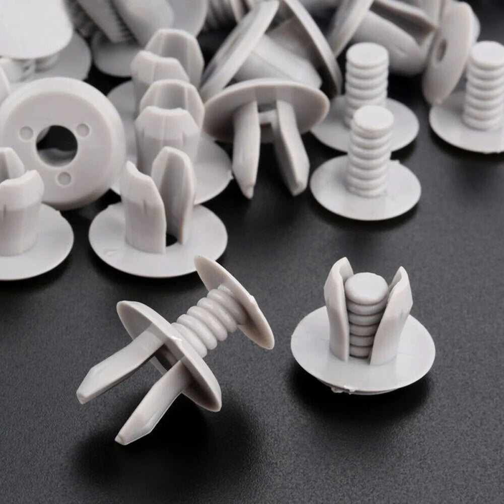 50Pcs Car Trim Panel Lining Clips For T4 T5 Door Panel Holder Grey 701867299 Plastic Holder Clip Car Interior Clips