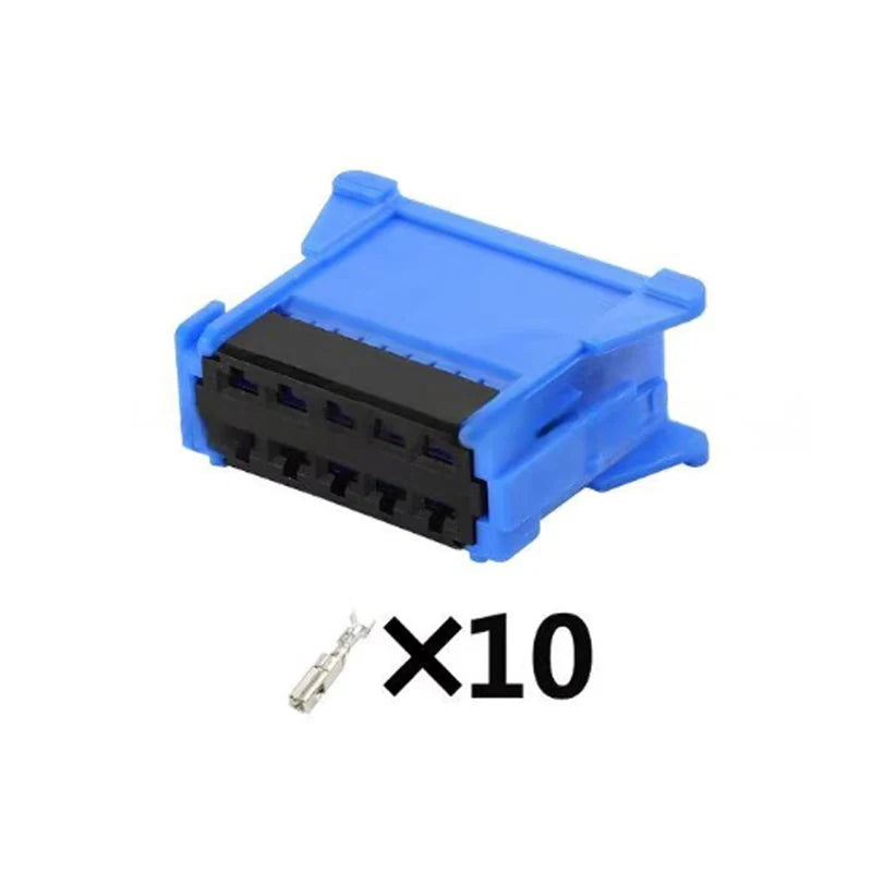 The DJ7106G-2.8-21 is suitable for the resistance plug air conditioning heater wiring harness of the Peugeot Citrox 408 blower