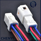 2 3 4 6 8 Pin JWPF-VSLE-S JWPF-VSLE-D Auto Waterproof Electronic Connector Wire Harness Butt Plug JST-02T 02R For JST