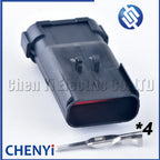 4 Pin Electronic handbrake induction connector Oil pump differential pressure sensor plug 4383998 54200413 54200409 For Cummins