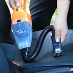 12V Car Vacuum Cleaner Portable 100W Handheld Portable Car Mounted Vacuum Cleaner Super SuctionWet AndDryDualUseCar Home Amagi