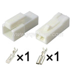 1-Pin Connectors Unsealed 7.8mm Male Female Connector Automotive Electrical Terminal Wire Harness Cable Plug 7123-3010 7122-3010