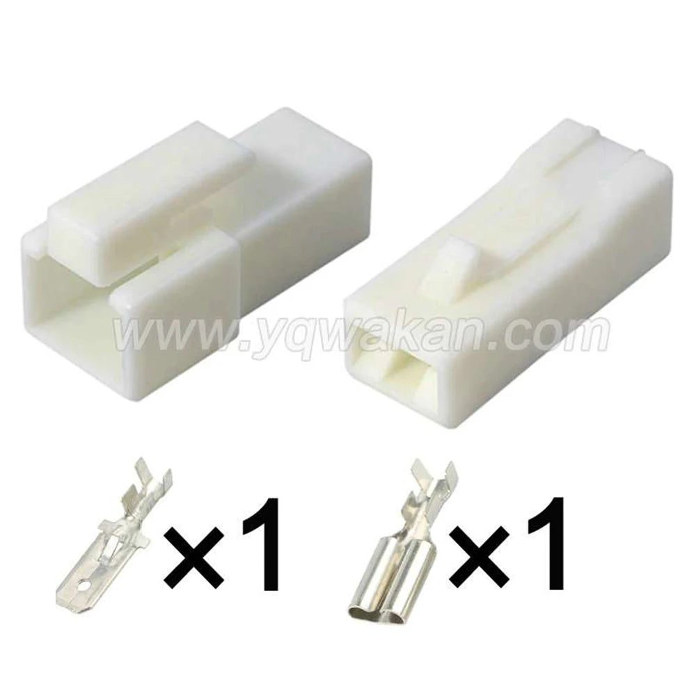 1-Pin Connectors Unsealed 7.8mm Male Female Connector Automotive Electrical Terminal Wire Harness Cable Plug 7123-3010 7122-3010