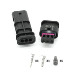 5/10/100 Sets 2P/3P/4P/5P/6P1-1718645-1 1-1670916-1TE type wiring harness connector reversing radar plug waterproof connector