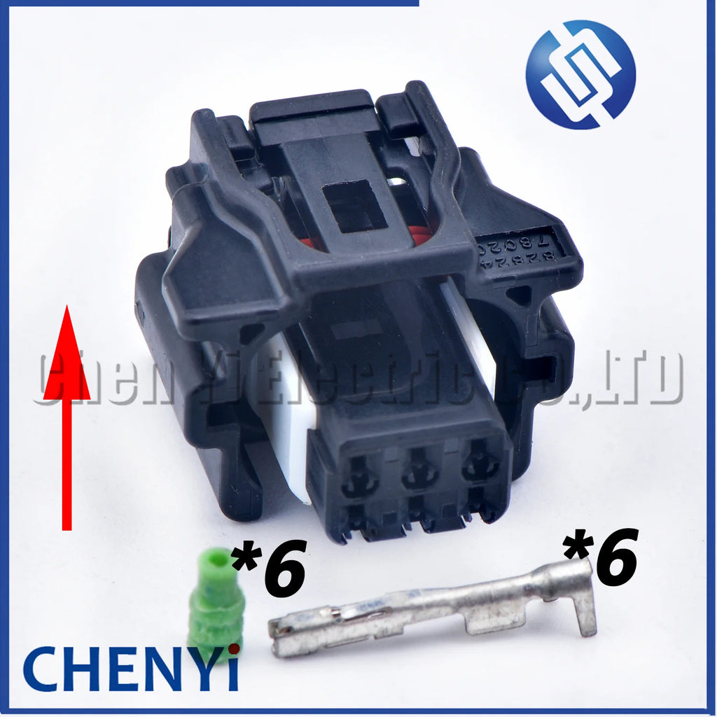 6 Pin connector Car Reversing Camera reversing radar harness plug 6189-7428 82824-78020 90980-12790 90980-12A59 For Toyota Lexus