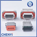 12 Pin Deutch IPD DT Connector DT15-12PA DT13-12PA PBC Straight Needle bender Seat solder panel end socket DT06-12S DT04-12P