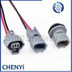 2 Pin Auto connector Car Light Base T10 T15 Halogen Bulb Socket Lamp Holder harness plug 8161512590 90075-60001 For Honda Toyota