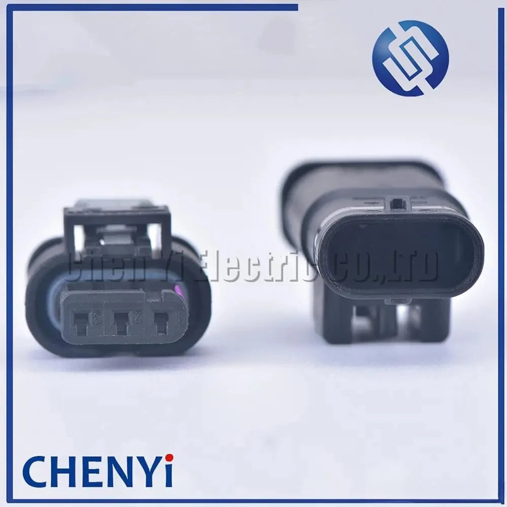 3 Pin Auto Waterproof Connector Reversing radar camshaft position sensor solenoid valve plug 4F0973703 4F0 973 703 1-1718644-1