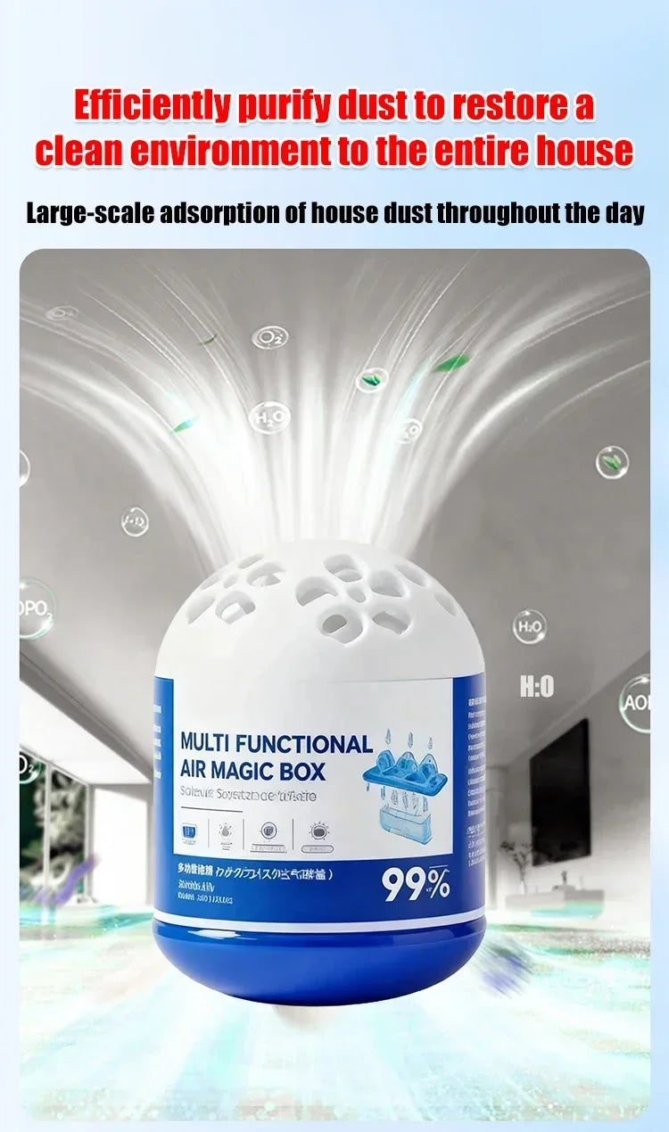 120g Airs Magics Box Multi Functional Indoor Airs Purification Dust Removal Magics Automatic Quiet Suction Dust Removal Amagi