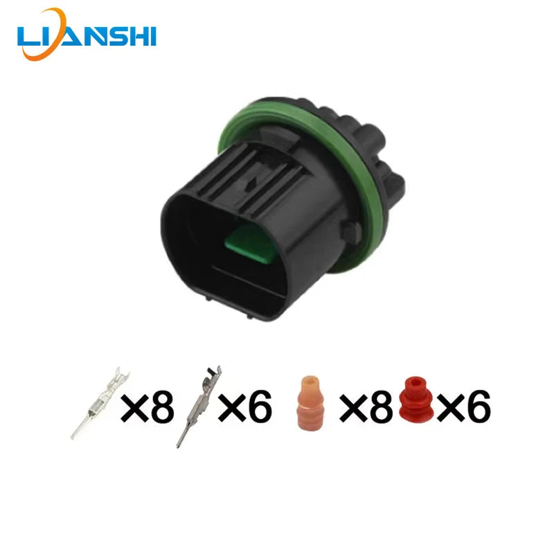 GL301-14021/GL291-14021 is suitable for Kia Great Wall Haval headlight wiring harness plugs with terminals DJ7141-0.6-1.5-11