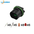 GL301-14021/GL291-14021 is suitable for Kia Great Wall Haval headlight wiring harness plugs with terminals DJ7141-0.6-1.5-11