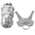 Car Boat Motorcycle Ignition Starter Switch 3 Position W/ 2 Key ON /OFF /Start Switch Lock Starter Switch