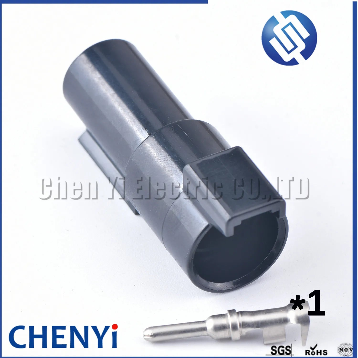 1 Pin 2.3 Series female or male Auto Cable Haness Waterproof Socket With Pins DTHD04-1-12P DTH006-1-12S For Deutsch