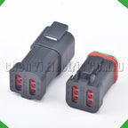6-Pin Connector Black series Connector Waterproof Socket Deutsch Engineering Vehicle