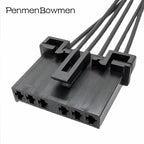 1 Set 6 Pin Car Rear Taillights Turn Lamp Line Board Electrical Cable Connectors Wire Harness Plug for Ford