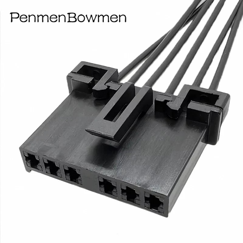 1 Set 6 Pin Car Rear Taillights Turn Lamp Line Board Electrical Cable Connectors Wire Harness Plug for Ford