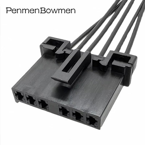 1 Set 6 Pin Car Rear Taillights Turn Lamp Line Board Electrical Cable Connectors Wire Harness Plug for Ford