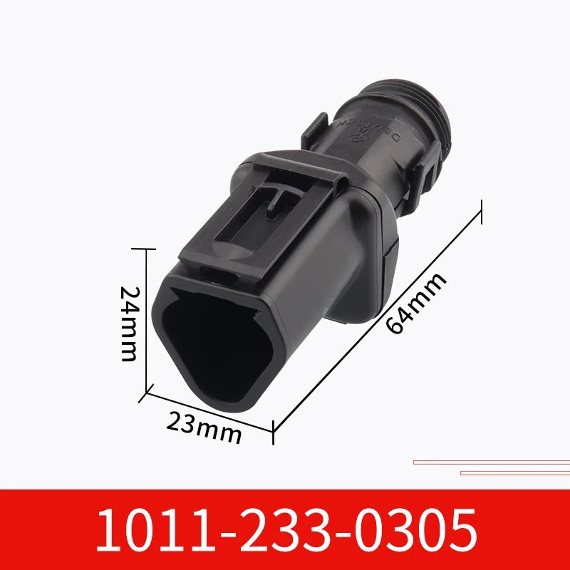 Dechi DT automotive connector tail clamp plug-in 2-12P male and female fixed Protective clip 1011-227-0205