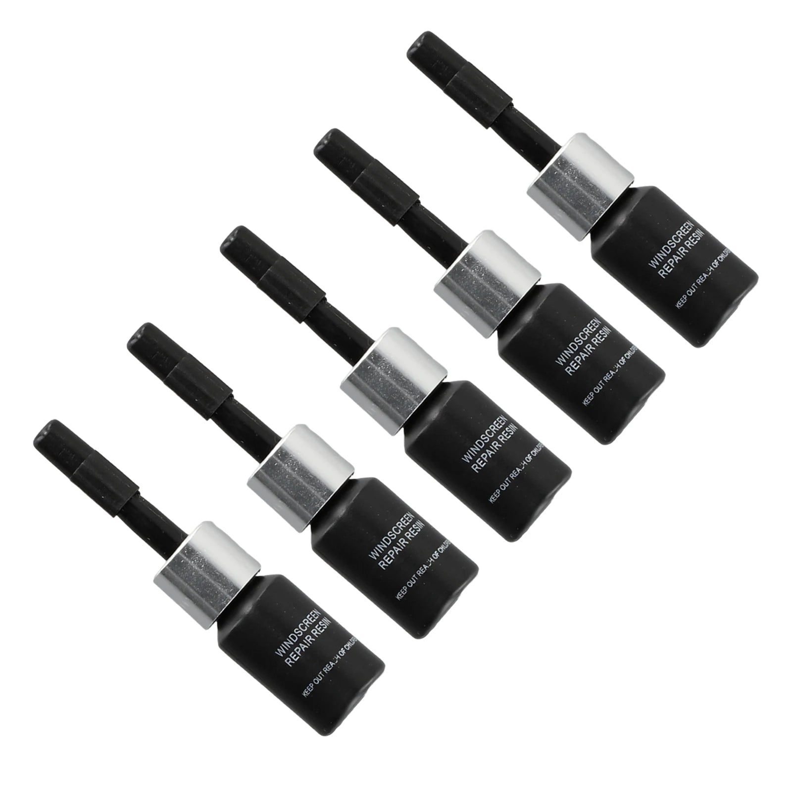 5PCS Automotive Windshield Glass Crack Nano Repair Fluid Car Resin Scratch Crack Restore Fluid Glass Curing Glue Car Accessories