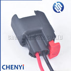 2 Pin female auto waterproof connector Fuel injector front wheel ABS sensor plug for Buick Chevrolet with 15 cm wires For EV6