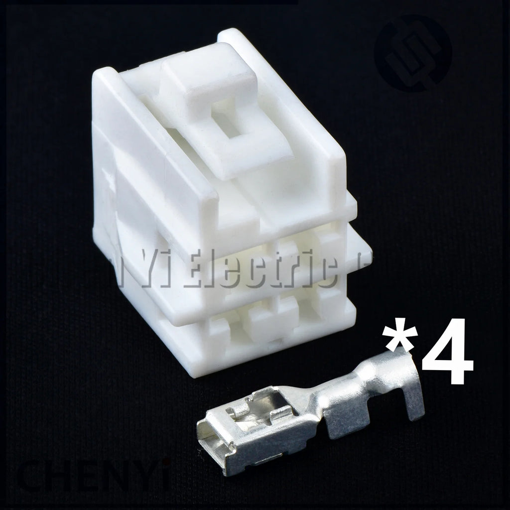 4 Pin Auto Connector Car air conditioning blower resistor module plug 6098-0514 7283-8240 6098-0516 90980-11136 For Toyota Jeep
