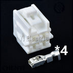 4 Pin Auto Connector Car air conditioning blower resistor module plug 6098-0514 7283-8240 6098-0516 90980-11136 For Toyota Jeep