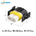 2P connector for automotive hernia lamp ceramic high temperature resistance DJY7029AC-2.8-21