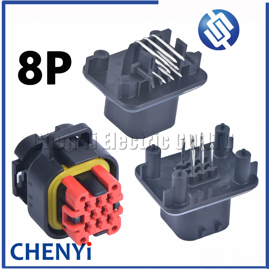 8 Pin Female or male Waterproof Automotive Connector Wire harness plug 776286-1 With Pins 770520-1 776280-1 PCB socket