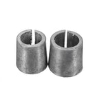2 Pcs Car Battery Post Adaptors Sleeves Car Battery Terminal Converters Post Adaptors Sleeves Positive Negative Repair Shim