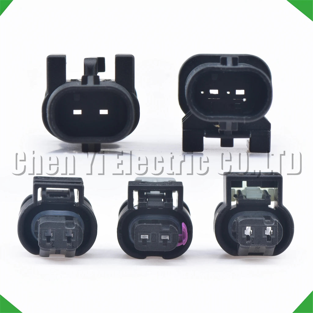 2-Pin Connector Connector Daytime running lights lights connector fuel injector