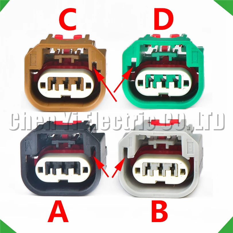 3-Pin Auto Connector Connector Connectors signal pressure camshaft position sensor sensor