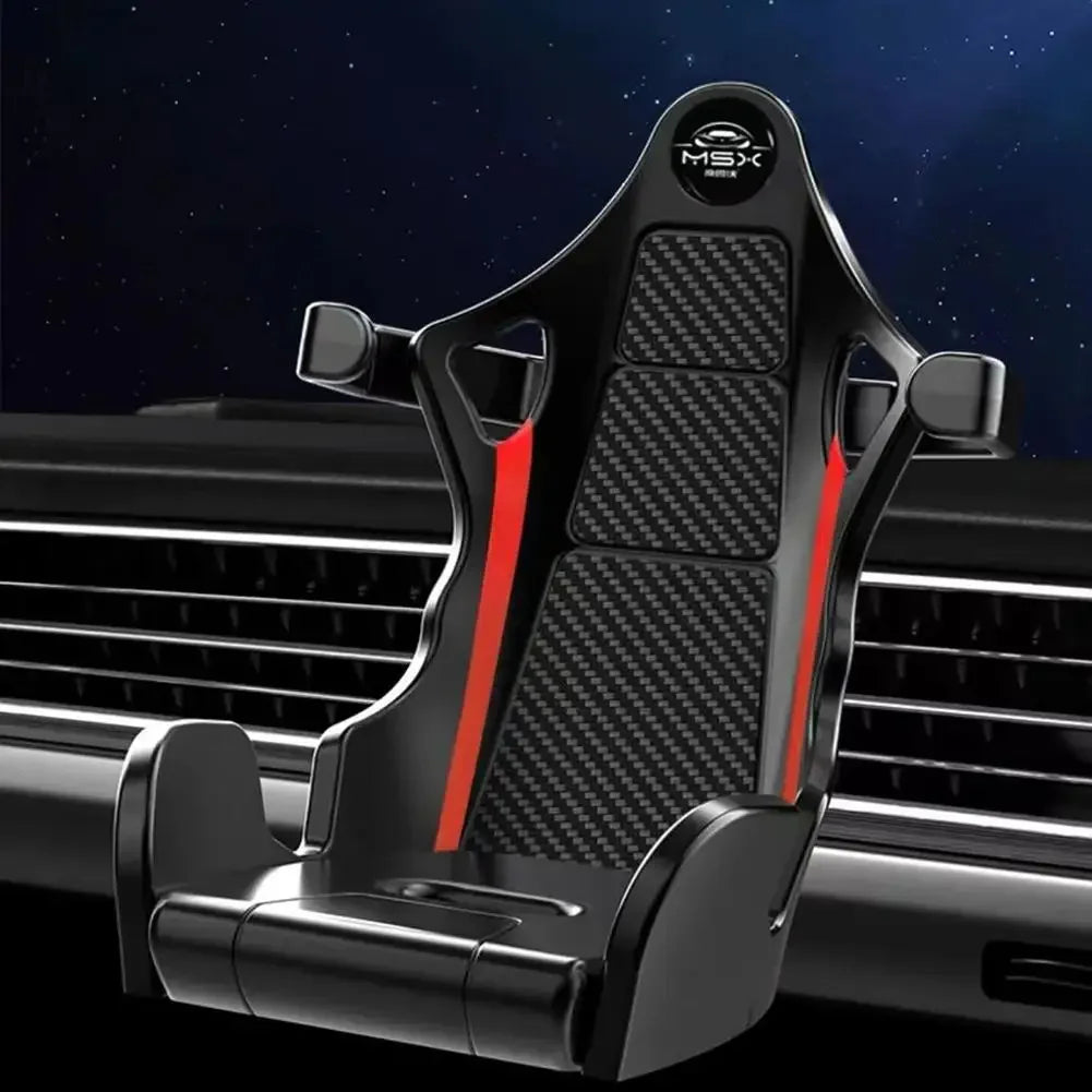 Racing Seat Car Mobile Phone Holder Stable And Shock-Resistant Car Navigation Bracket For Universal Accessories Tools