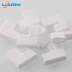 100pcs 2.8 flag shaped silicone sheath 110 elbow double wire insulated high temperature sheath DF110-4.0