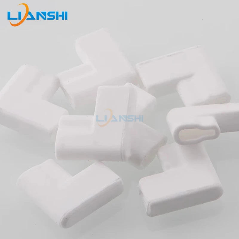 100pcs 2.8 flag shaped silicone sheath 110 elbow double wire insulated high temperature sheath DF110-4.0