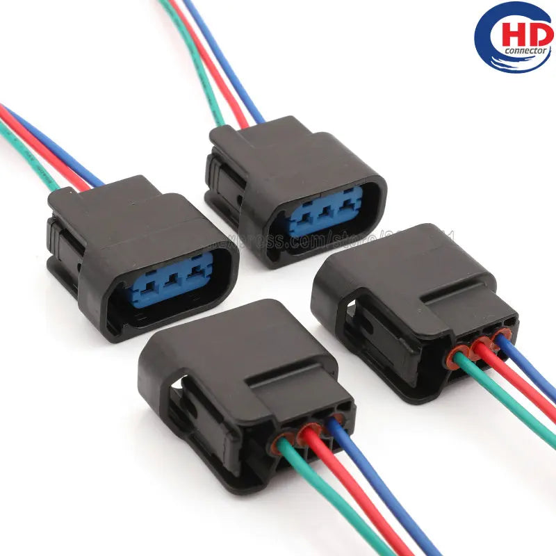 1 set 3pin cable wire harness connector housing plug connector 6189-0728