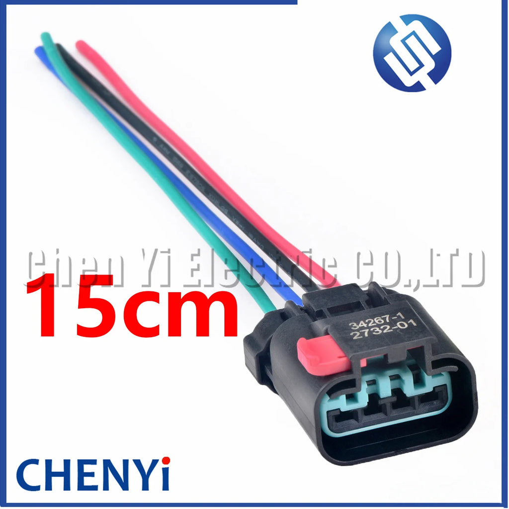 4 Pin Auto connector differential pressure sensor plug 5492073 5MPP2-10 4383998 For CUMMINS Caliper Electronic Handbrake