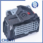 Gray 48 Pin way Sealed Hybrid Modular Wiring Plug Left Wire Output Black Connector Socket 64320-1318