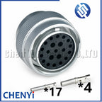 21 Pin Automotive waterproof connector DEUTSCH HD Series male or female Wire harness plug HD36-24-21SE HD34-24-21PE with Pins